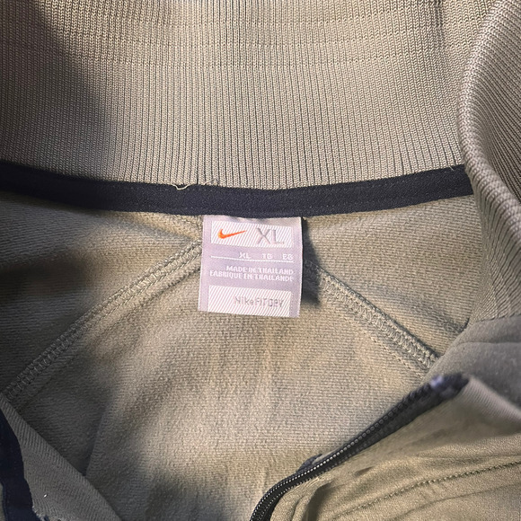 Nike Flight Bomber Style Zip Up Sweatshirt - Picture 5 of 5